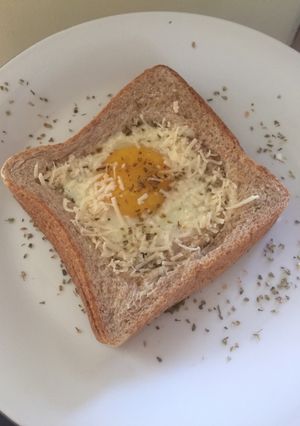 Foto resep Roti telur mata sapi