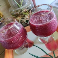 A picture of Pomegranate mocktail.