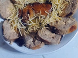 رولي دجاج بالجبن
