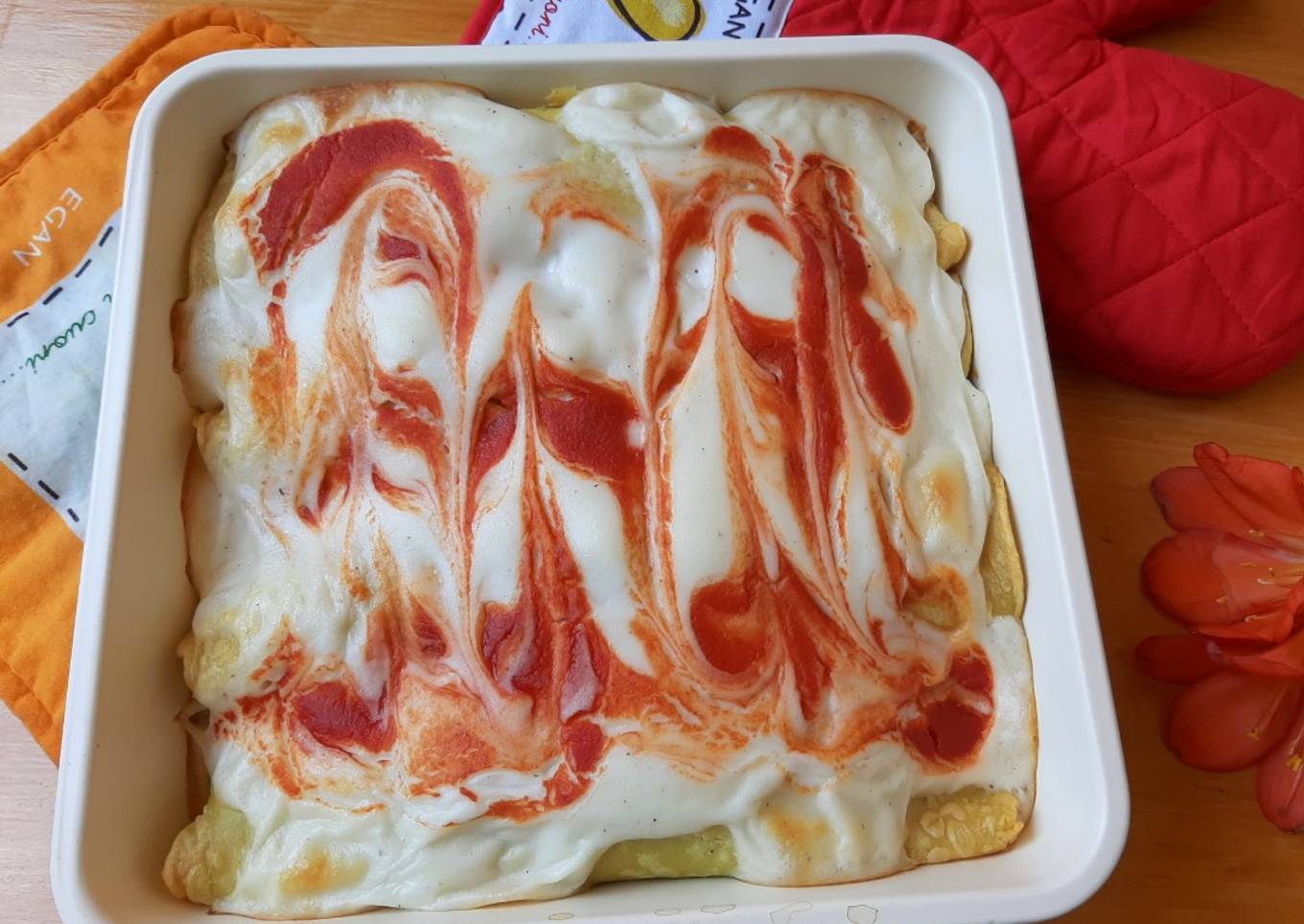 Crespelle di ceci alla fiorentina