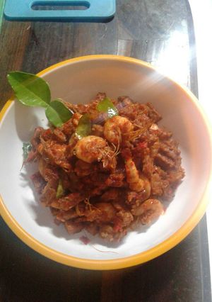 Foto resep Sambal Udang dan tempe