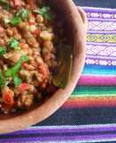 Guiso de lentejas saludable y rico