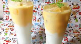 Hình ảnh món Món uống giải nhiệt mùa hè:sữa chua đá vị xoài