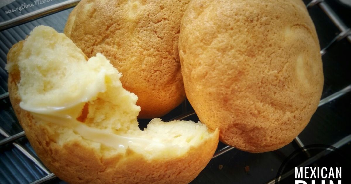Resep Mexican Bun / Roti Boy/ Roti O *Resep Update oleh mrs.rythma ...