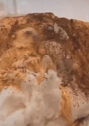 Foto de Farófias com doce de ovos