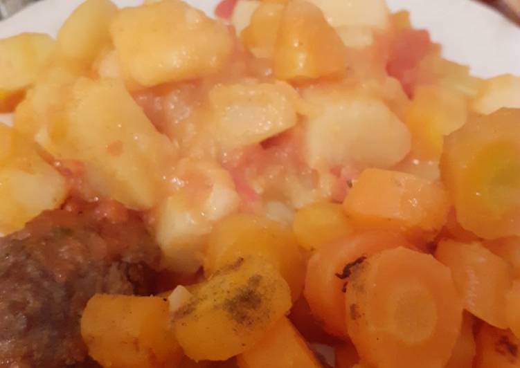 Comment Cuisiner Ratoutouille et carotte cuite à la vapeur