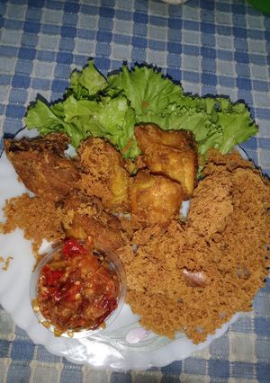 Foto resep Ayam Goreng Kremes kres kres