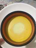 Flan bí đỏ phô mai cho bé