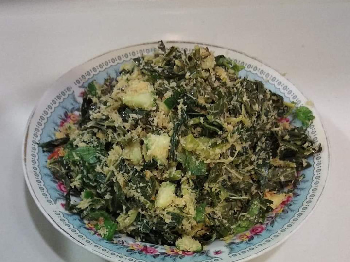 Resep Urab daun singkong dan daun pepaya, Lezat