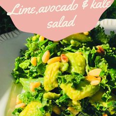 A picture of Lime and Avocado Kale Recipe.