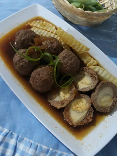 Foto resep Semur daging telur puyuh