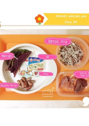 Foto resep 💕Mpasi Arumi 6M day 29💕
