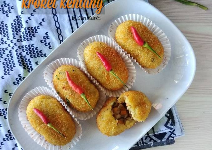 Ternyata begini lho! Resep membuat Kroket Kentang  lezat