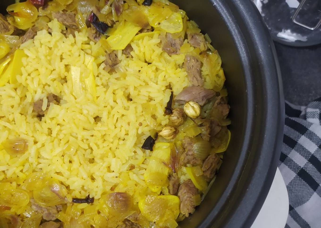 Nasi Kebuli (Tanpa Basmati)