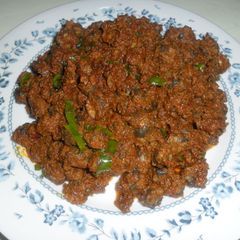 A picture of Rendang kerang (Shelled cockles).