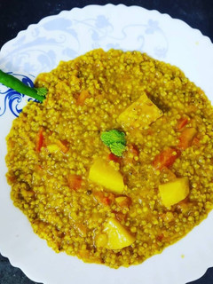 A picture of Millet khichdi.