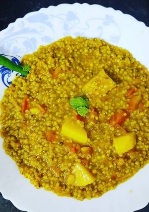 A picture of Millet khichdi.