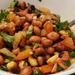 A picture of Masala Peanuts.