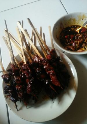 Foto resep #festivalresepasia#indonesia...sate kambing empuk simple
