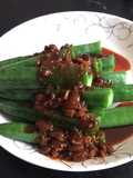 Okra With Honey XO Soy Bean Paste /Tau Chew Sauce