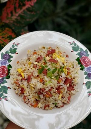 Foto resep 502. Nasi Goreng Smoke Beef