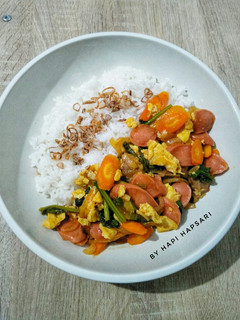 Foto resep Nasi Gila Simple