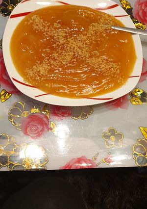 عکسی از دستور حلوای نشاسته