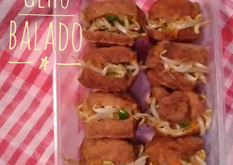 Resep Gehu balado Anti Gagal