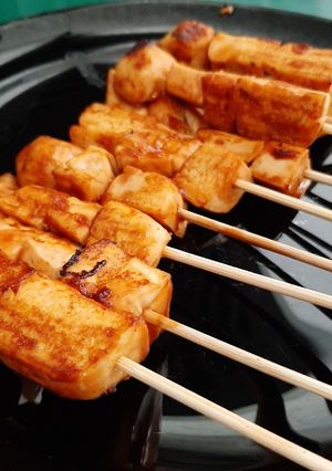 Foto resep Sate Tahu Bakso Ayam Grill