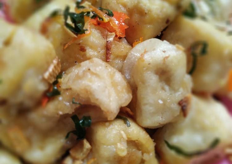 Tahu rawit ala cafe