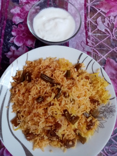 عکسی از دستور لوبیا پلو