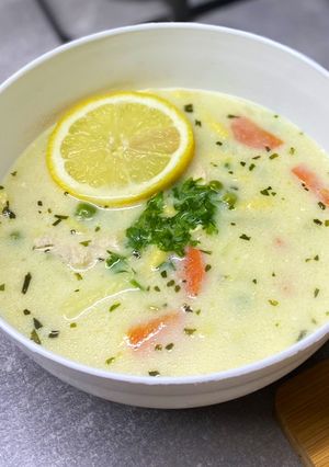 Tárkonyos csirkeragu leves🍲😊 recept fotója