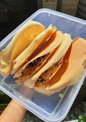 Foto resep Crepes Leker Crispy Teflon
