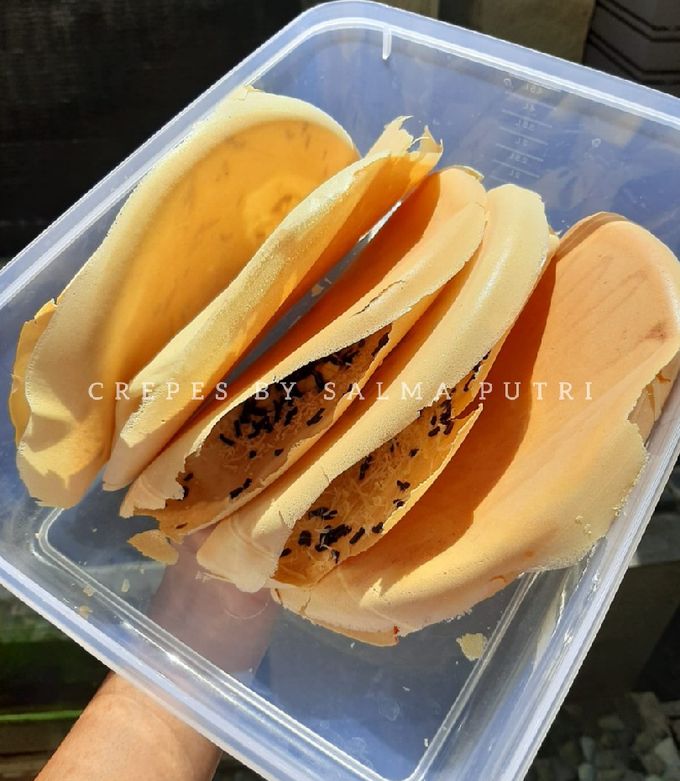 Foto resep Crepes Leker Crispy Teflon