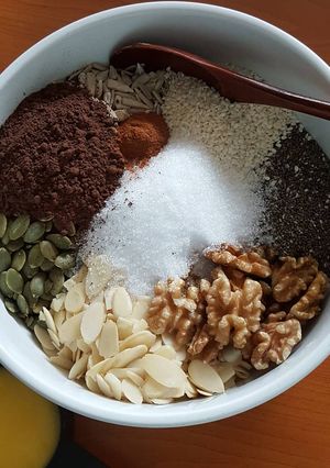 Foto resep Granola keto friendly