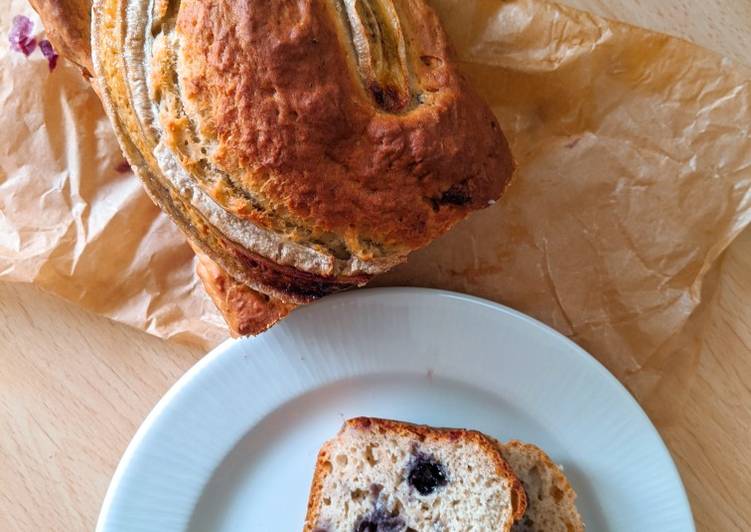 Recipe of Appetizing Blueberry Banana Bread