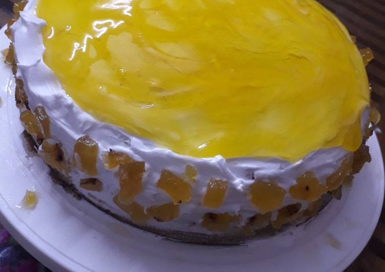 How to Prepare Super Quick Homemade Pineapple cake