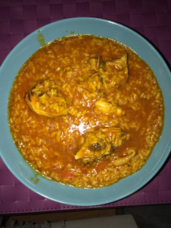 Una foto de Arroz caldoso