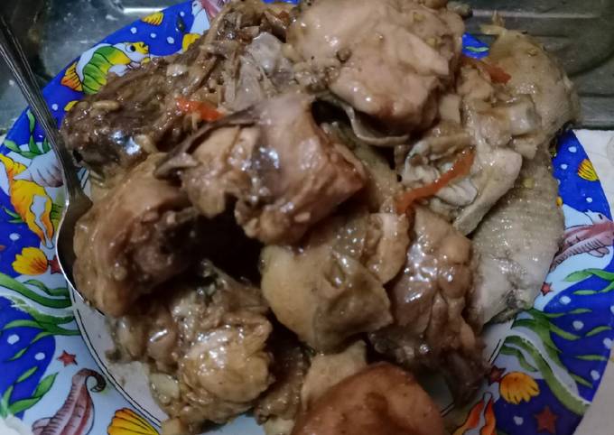 Ayam potong lada hitam Saori 🤩