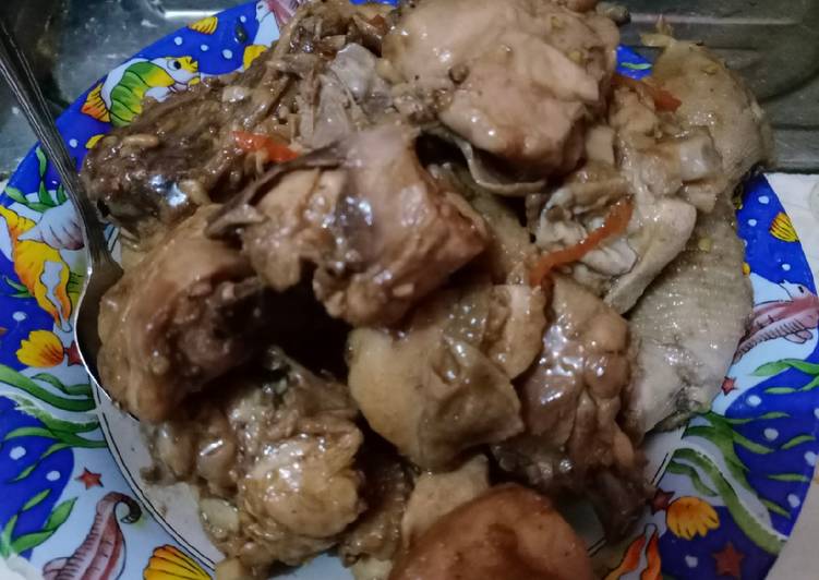 Ayam potong lada hitam Saori 🤩