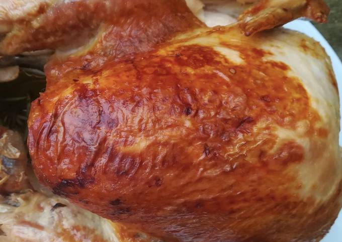 Dry brined Roasted Turkey