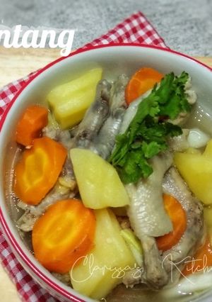 Foto resep Sop ceker kentang