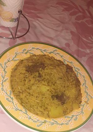 صورة لوصفة ارز بلحم البقر
