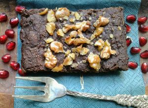 Una foto de Brownie (no le digan a nadie que es de porotos negros)