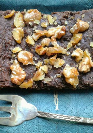 Una foto de Brownie (no le digan a nadie que es de porotos negros)