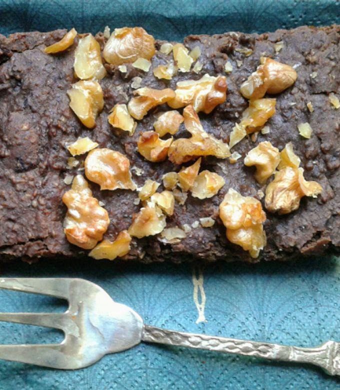 Una foto de Brownie (no le digan a nadie que es de porotos negros)