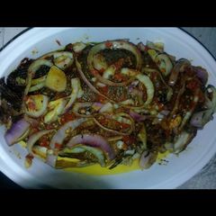 A picture of Steamed fish.