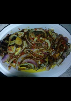 A picture of Steamed fish.