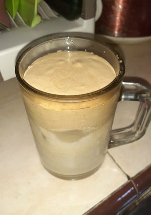 Foto resep Dalgona coffie (luwak white coffie)