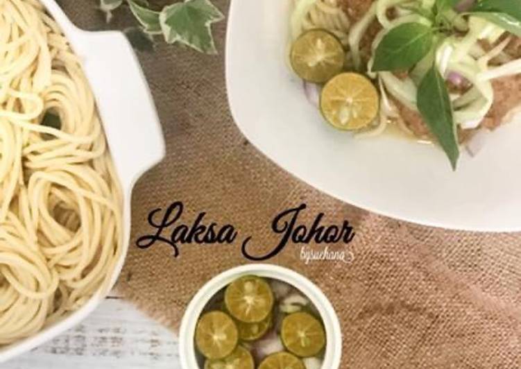 Langkah Mudah Buat Laksa johor yang Sederhan